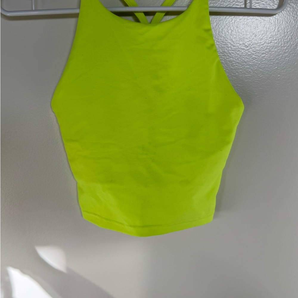 Neon Green Women's Top